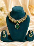 Emerald Royale Kundan Choker Set
