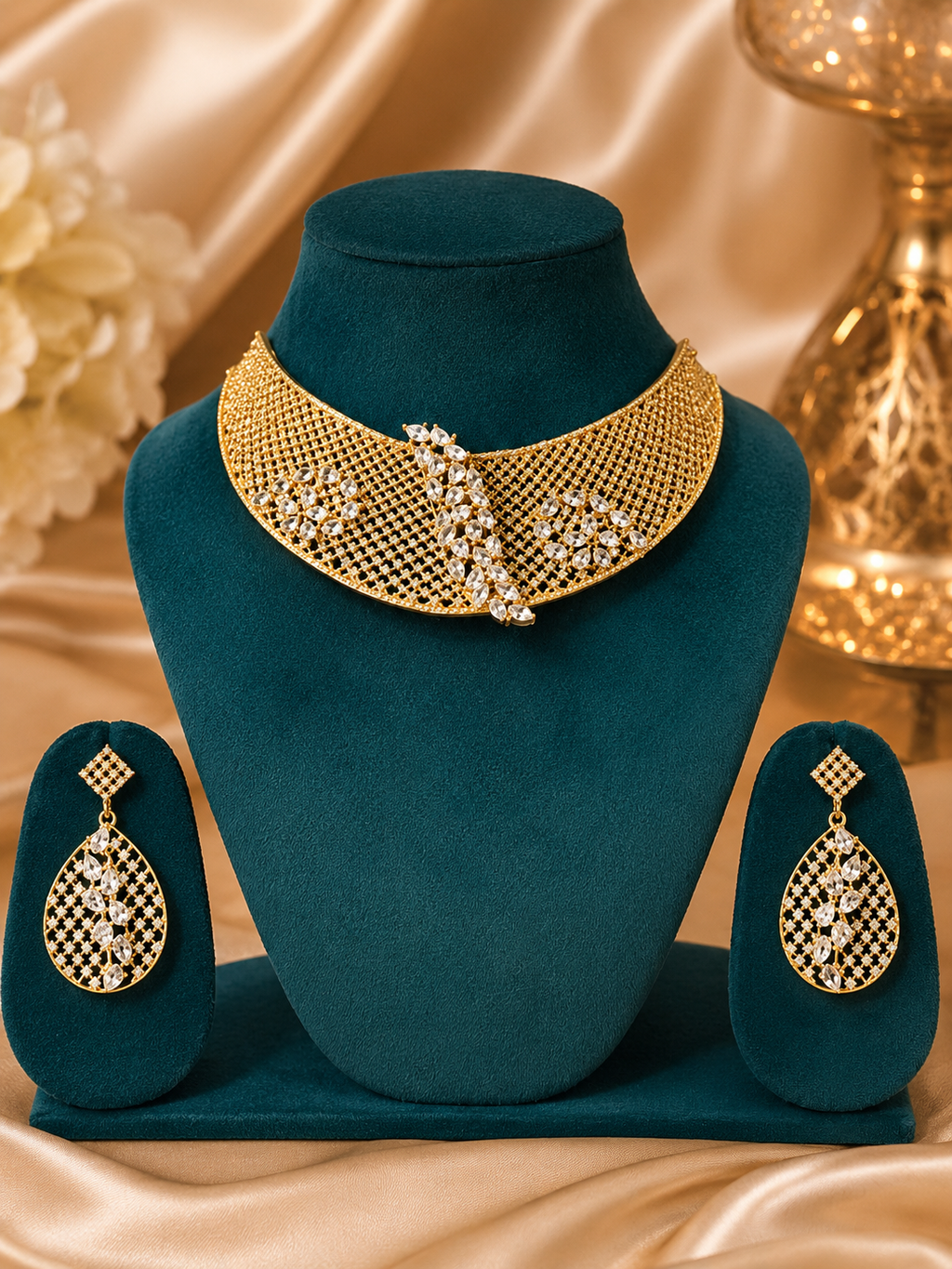 Celestial Crystal Choker Set