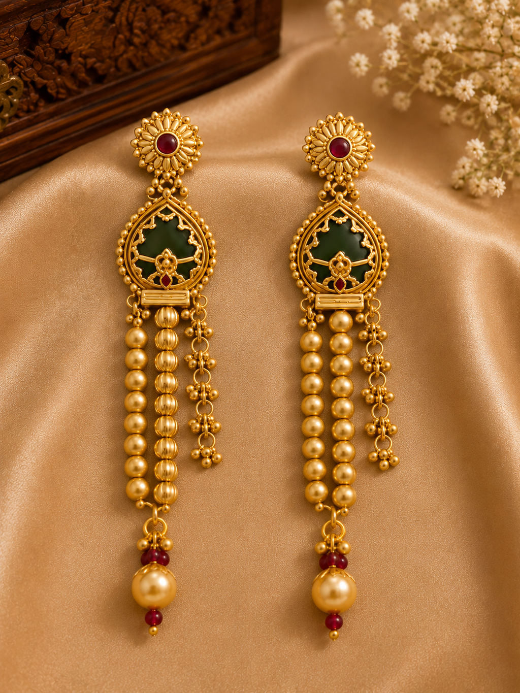 Maharani Heritage Long Necklace Set