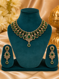 Emerald Royale Statement Necklace Set
