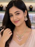 Blush Royale AD Statement Necklace Set