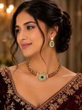 Ruby Royale AD Choker Necklace Set