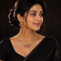 Ruby Royale Necklace Set