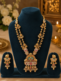 Varnika Royal Temple Jewellery Set