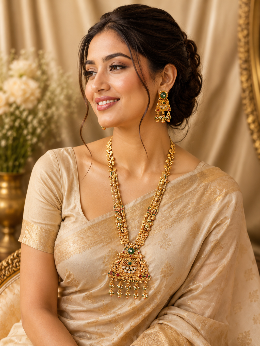 Shahi Kundan Long Haram