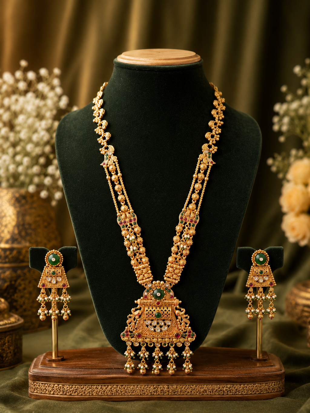 Shahi Kundan Long Haram