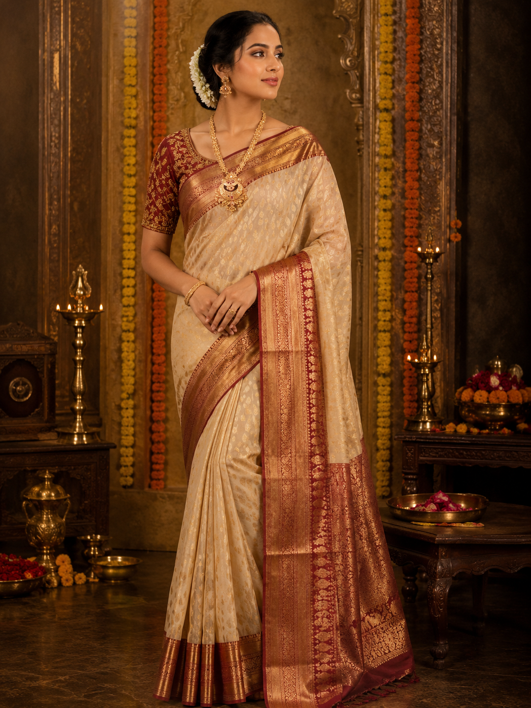 Maharani Mayura Necklace Set