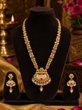 Maharani Meenakari Long Necklace Set