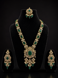 Royal Emerald Heritage Necklace Set