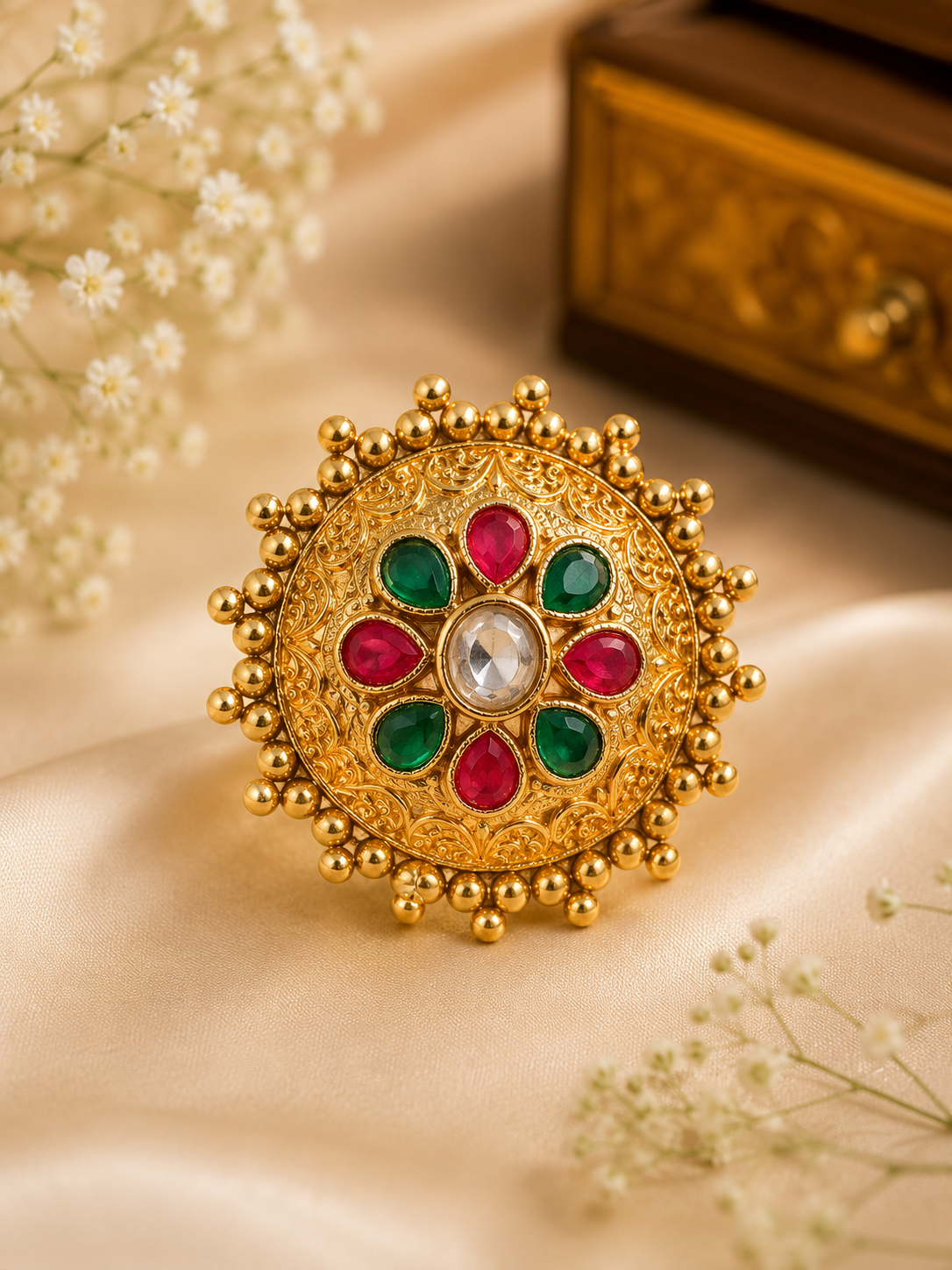 Rajwadi Treasure Ring