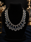 Azure Elegance Diamond Necklace