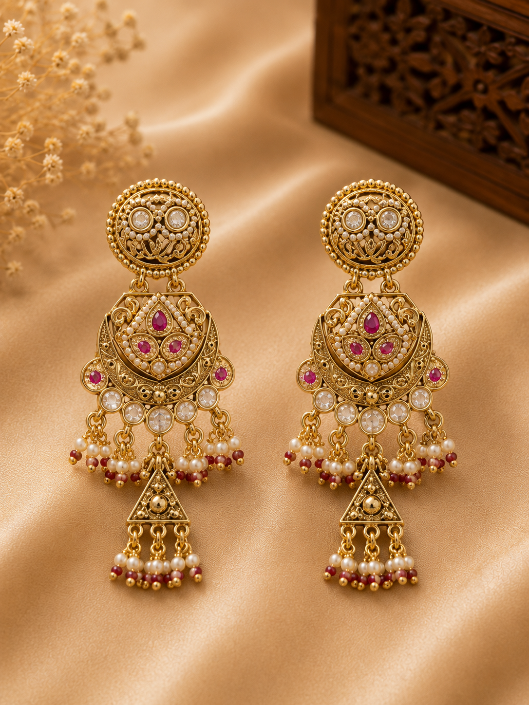 Maharani Kundan Heritage Choker Set
