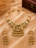 Royal Elephant Heritage Kundan Choker Set