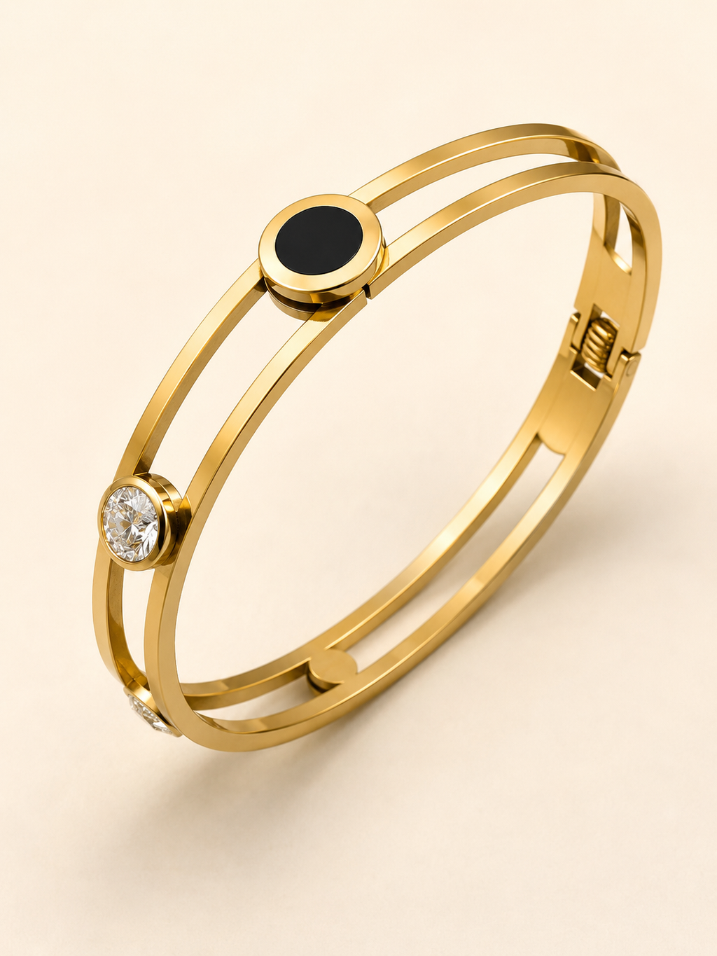 MISFITS Eclipse Crystal Duo Bangle