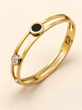 MISFITS Eclipse Crystal Duo Bangle