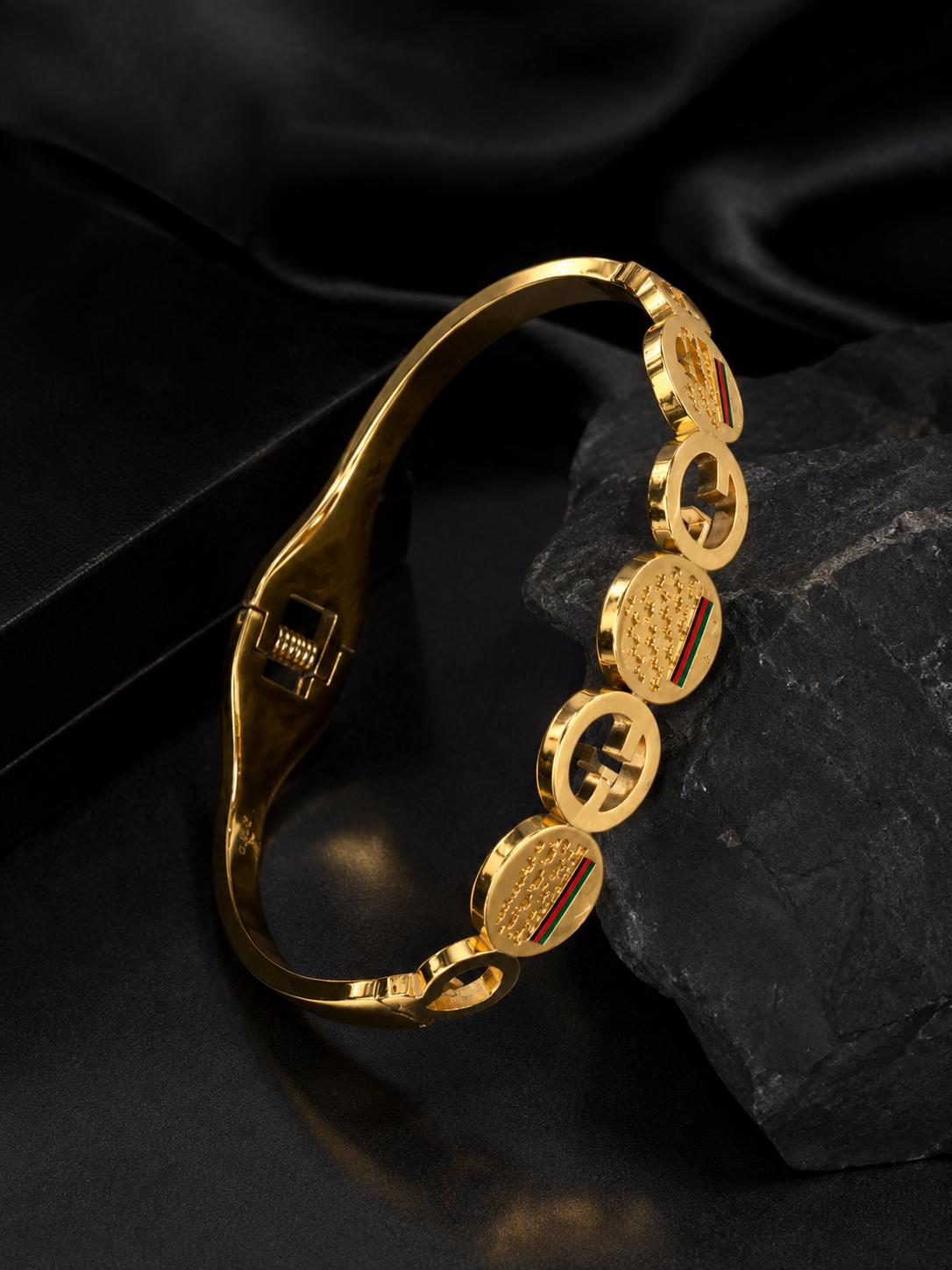 Luxe Harmony Gold Charm Bracelet