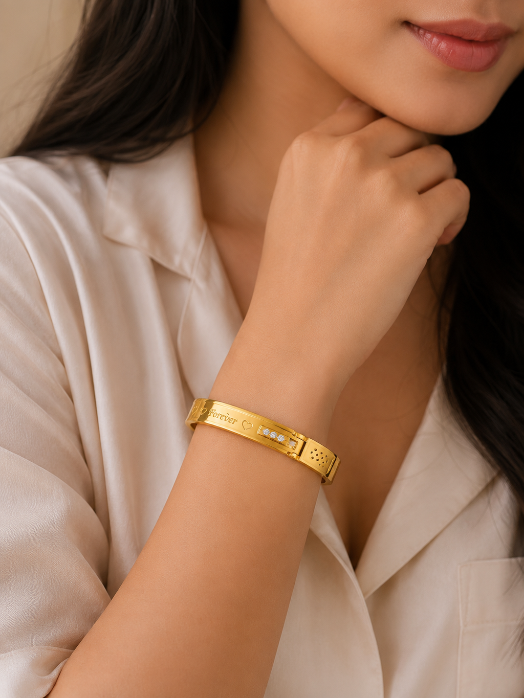Forever Radiance Gold Bracelet