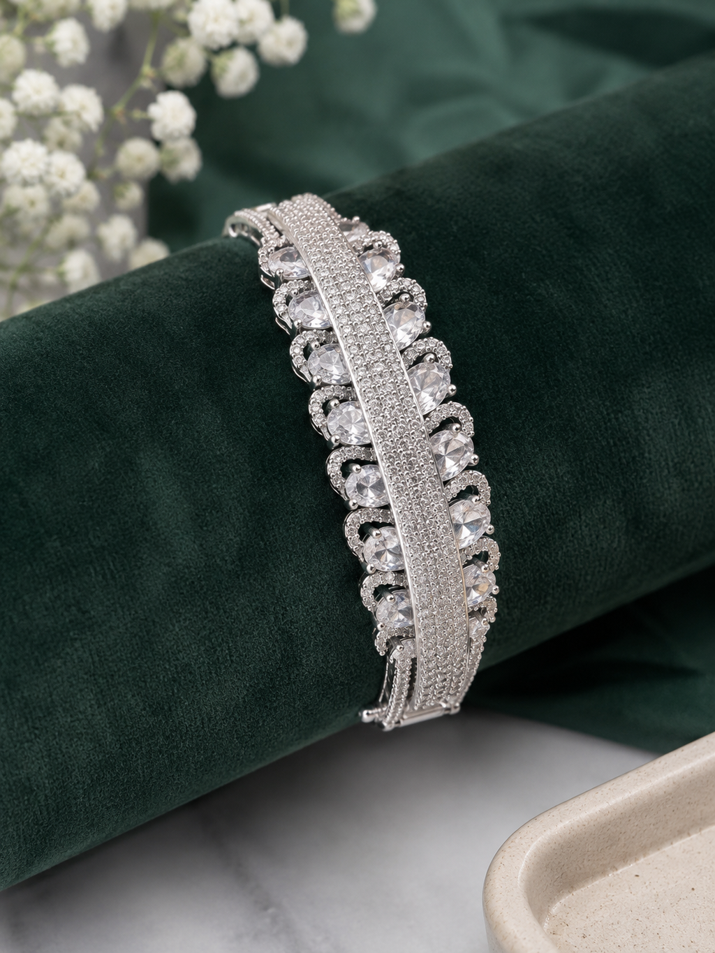 Celeste Radiance Crystal Bracelet