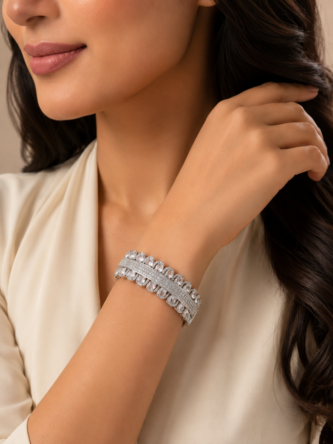 Celeste Radiance Crystal Bracelet
