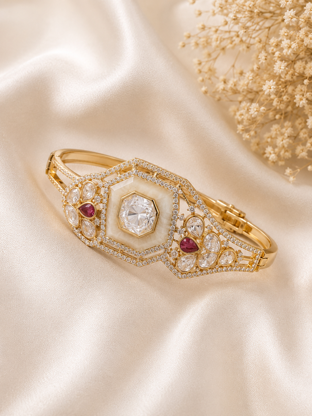 Royal Heritage Hexa Floral Bracelet