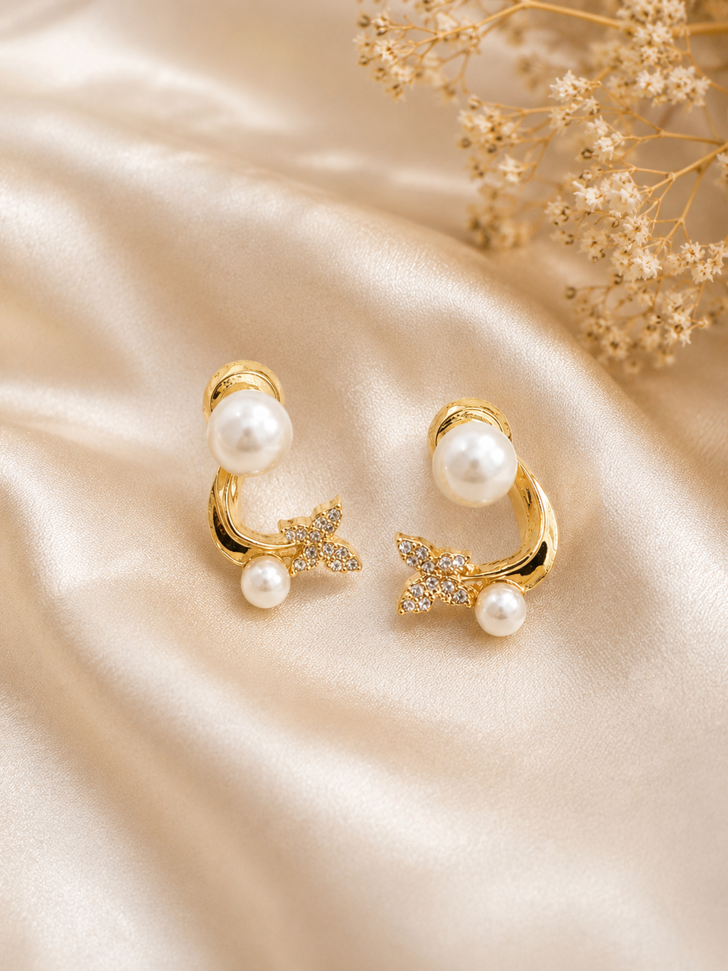 Pearl Bloom Luxe Earrings
