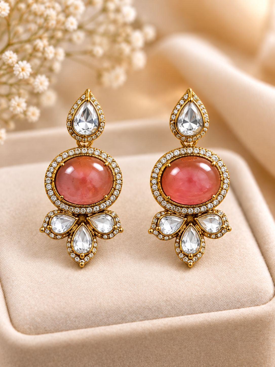 Royal Multicolor Kundan Necklace Set