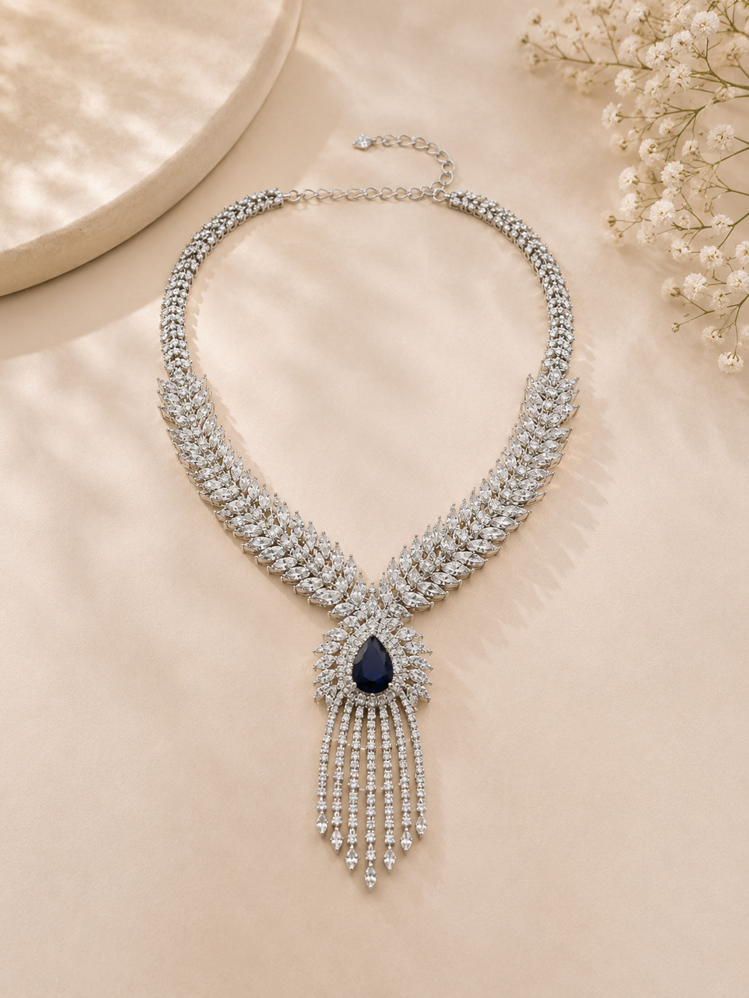 Midnight Sapphire Luxury Necklace