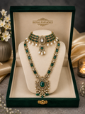 Royal Emerald Bridal Jewelry Set