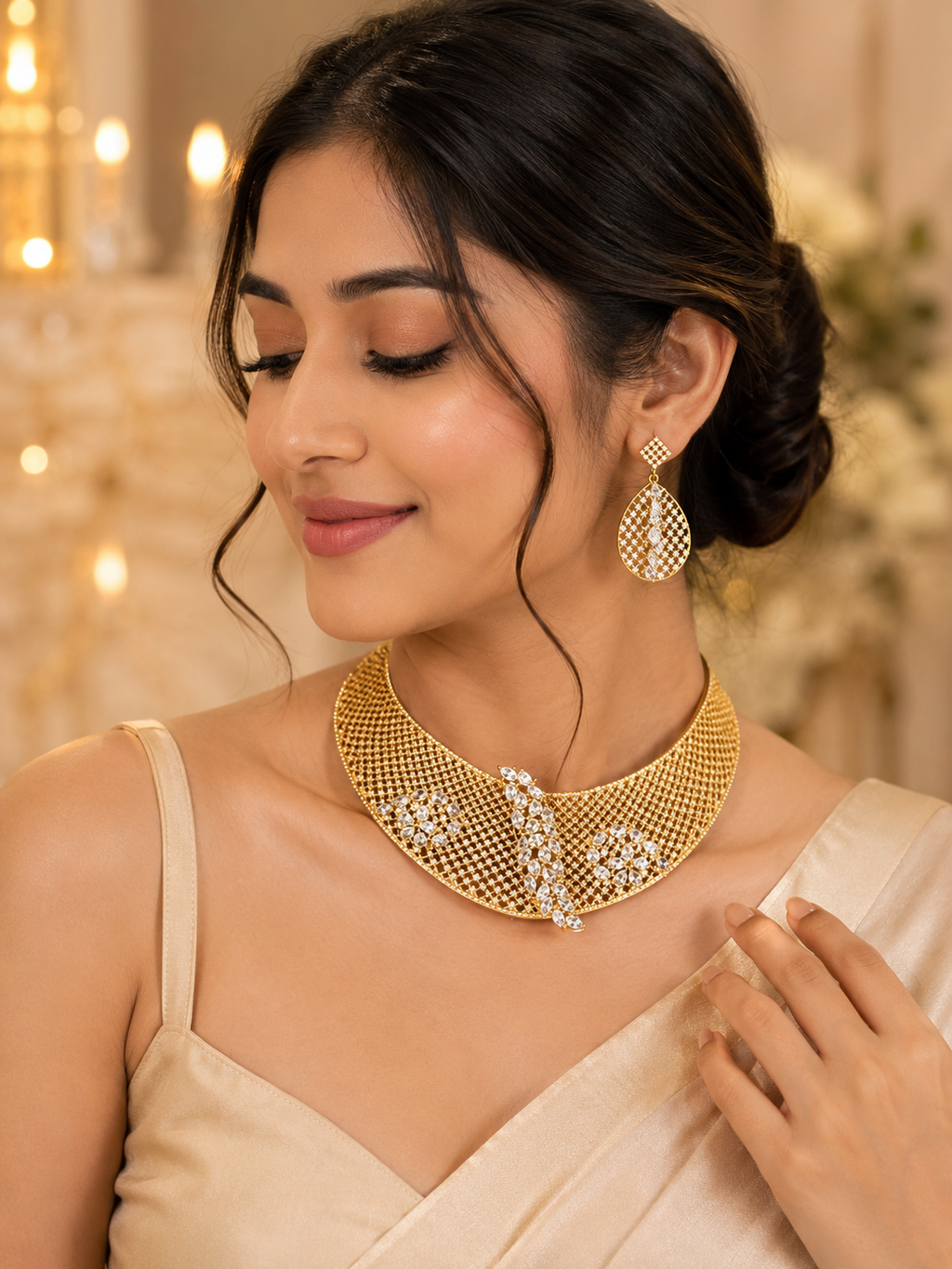 Celestial Crystal Choker Set