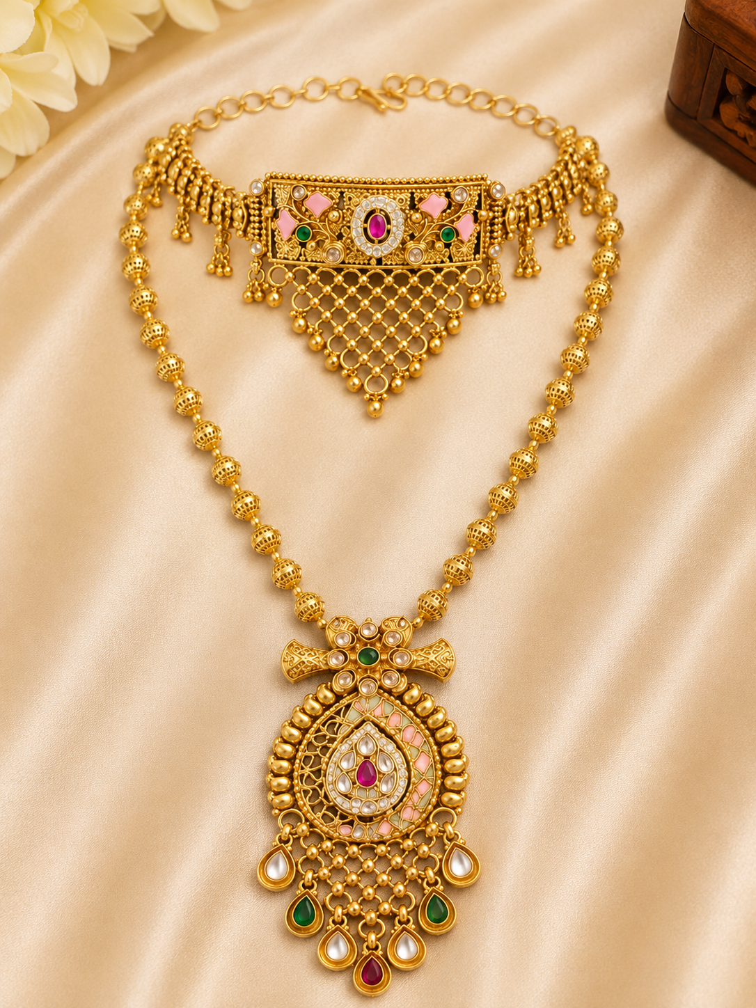 Royal Heritage Temple Necklace Set