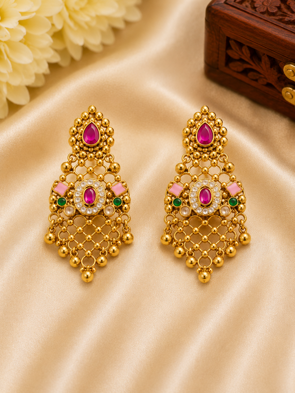 Royal Heritage Temple Necklace Set